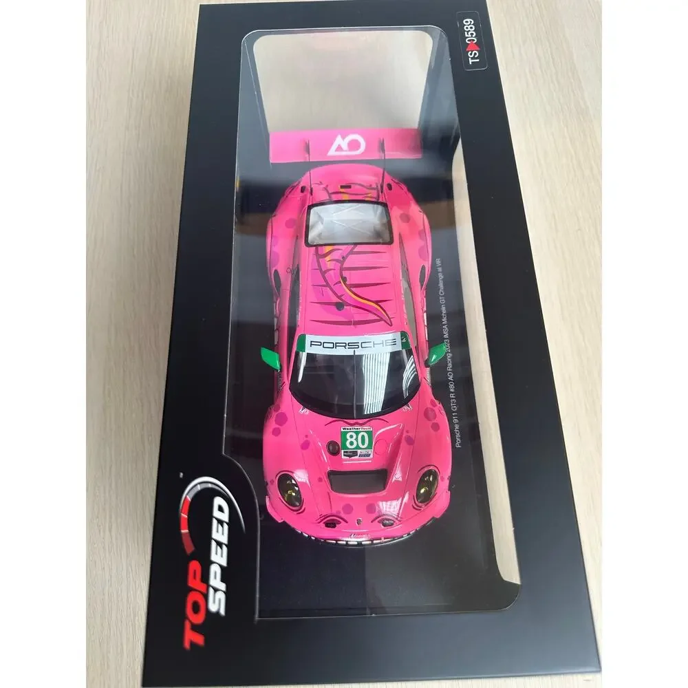 Rare Porsche 911 GT3 R (992) 1:18 Top Speed Model Car - New